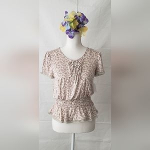 AMERICAN RAG Tie Neck Top